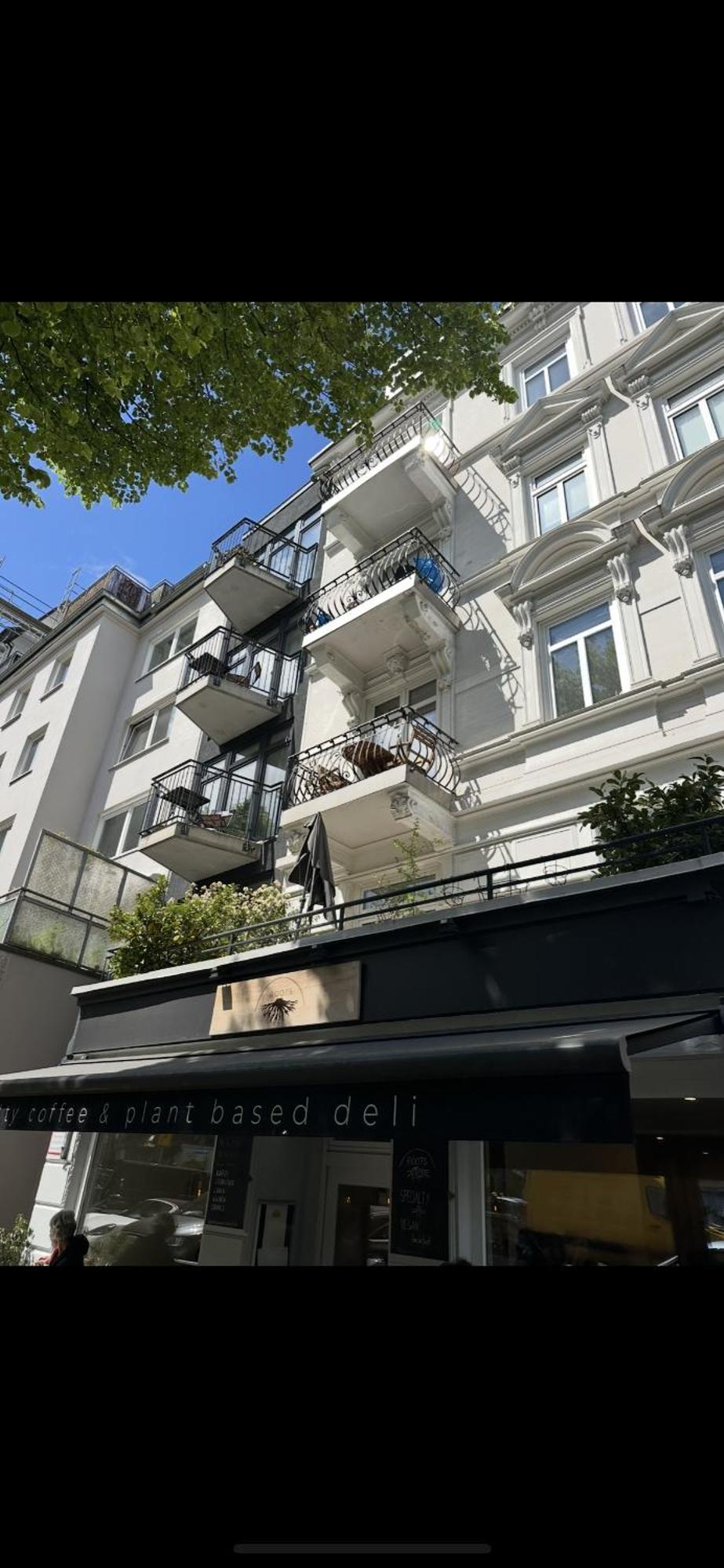 Apartmenthaus Hamburg Eppendorfer Weg Exterior foto